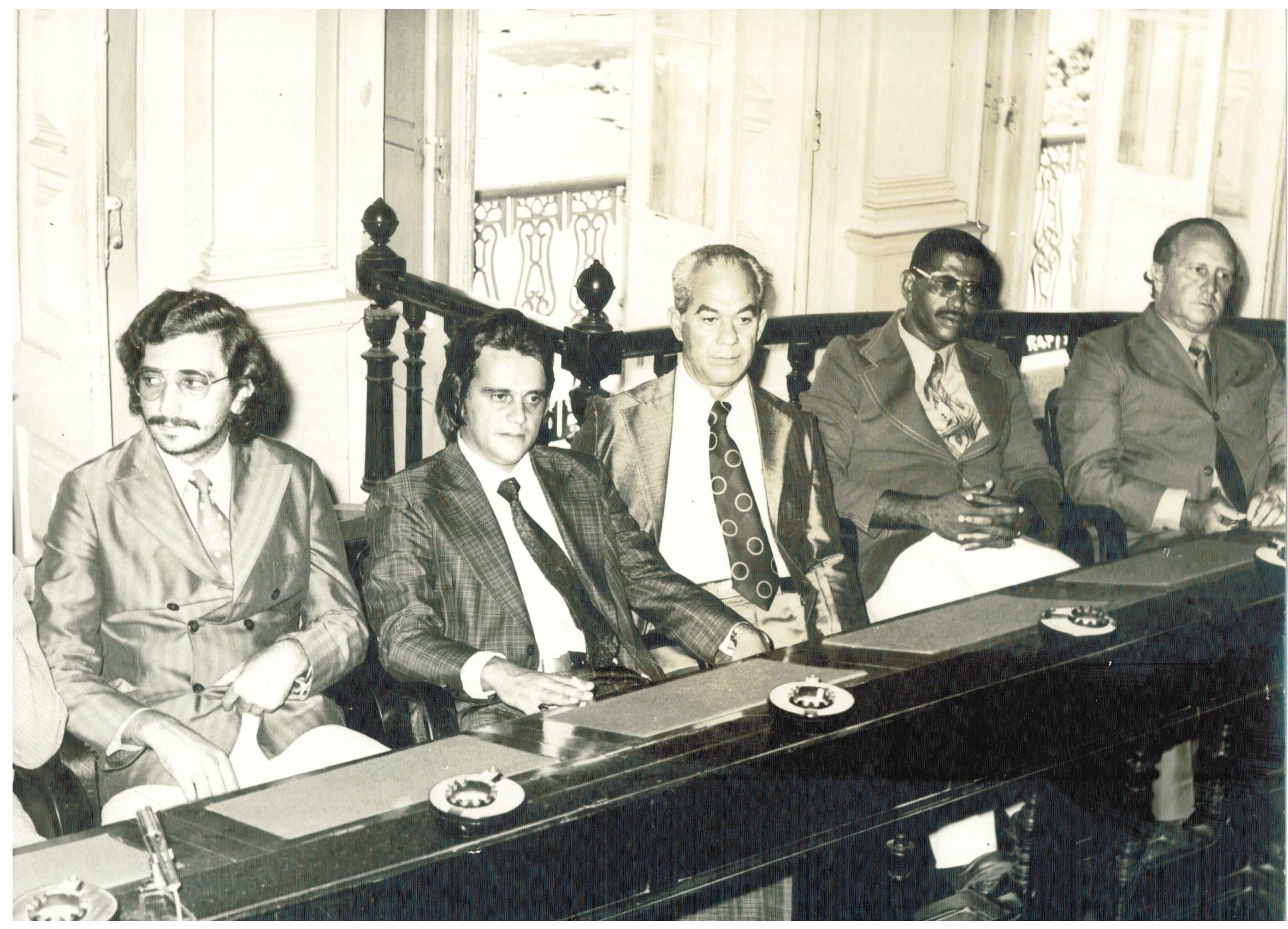 Ver.Luiz Morgade, Elias Lubanco, Liesse, Carlito Barbosa e Severino Veloso
